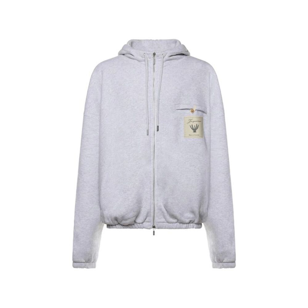 Jacquemus Grey Jackets - Hooded Jackets Men